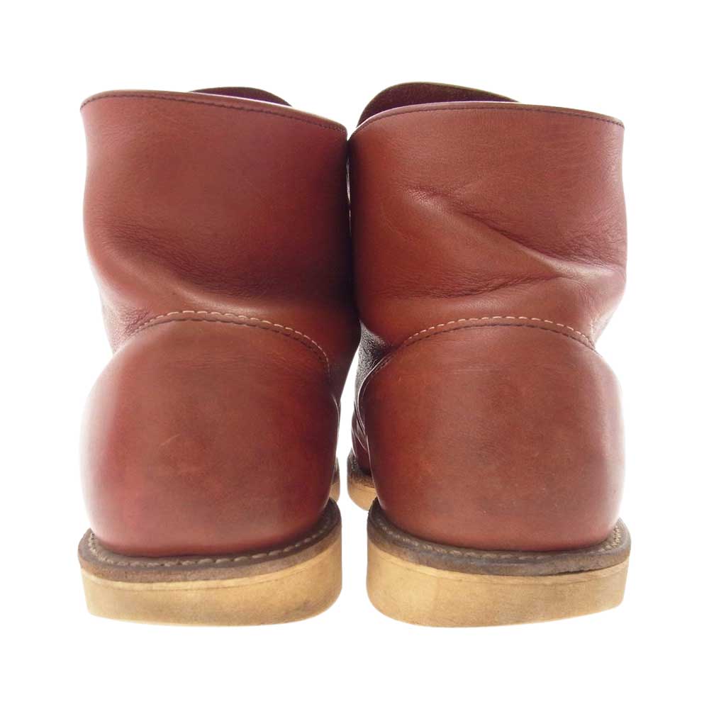 RED WING レッドウィング 8166 羽タグ CLASSIC PLAIN TOE オロラセット クラシック プレーントゥ ワークブーツ ブラウン系 26cm【中古】