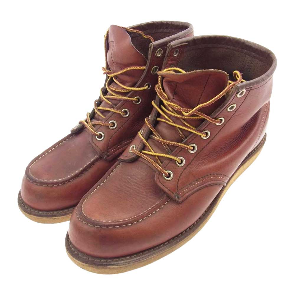 RED WING レッドウィング 9106 CLASSIC WORK IRISH SETTER クラシック アイリッシュセッター ワークブーツ ブラウン系 26cm【中古】