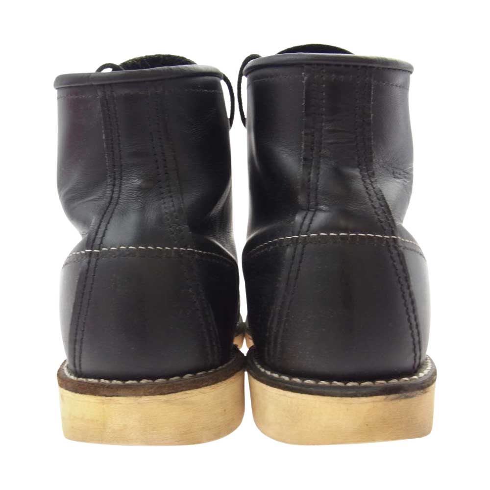 RED WING レッドウィング 8130 羽タグ CLASSIC MOC BOOT クラシック モックトゥ アイリッシュセッター ワークブーツ ブラック系 26cm【中古】