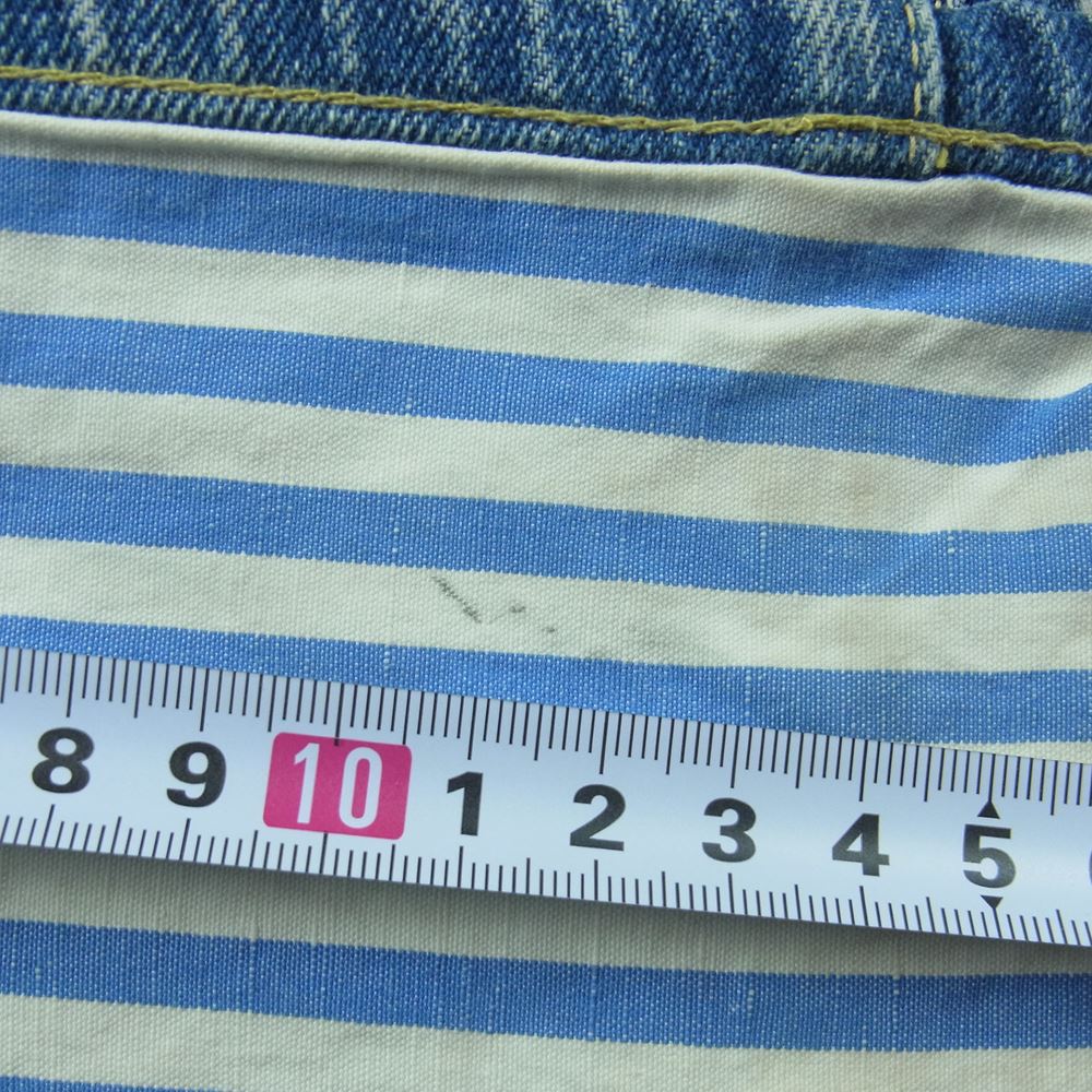 JUNYA WATANABE COMME des GARCONS MAN ジュンヤワタナベコムデギャルソンマン JW/XX 5ポケット ボタンフライ ストレート デニム パンツ ジーンズ インディゴブルー系 S【中古】