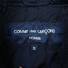 COMME des GARCONS HOMME コムデギャルソンオム AD2009 HD-C008 ウール縮絨 フード付き ダッフルコート ネイビー系 S【中古】
