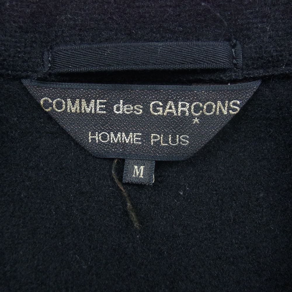 COMME des GARCONS HOMME PLUS コムデギャルソンオムプリュス 98AW インサイドアウト期 ヴィンテージ PJ-04040M ボックスシルエット 3B テーラードジャケット ブラック系 M【中古】