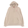 Supreme シュプリーム 22AW Small Box Logo Hooded Sweatshirt スモール ボックスロゴ フーデッド スウェット プルオーバ― パーカー ベージュ ベージュ系 L【新古品】【未使用】【中古】