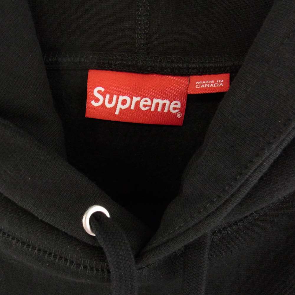 Supreme シュプリーム 22AW Small Box Logo Hooded Sweatshirt スモール ボックスロゴ フーデッド スウェット プルオーバ― パーカー ブラック ブラック系 L【新古品】【未使用】【中古】