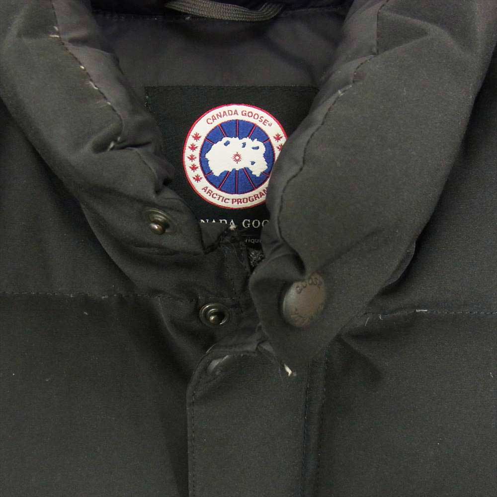 CANADA GOOSE カナダグース 4131JM　 国内正規品 グリフィンタグ WINDSOR VEST ウィンザー ダウン ベスト ブラック系 M【中古】