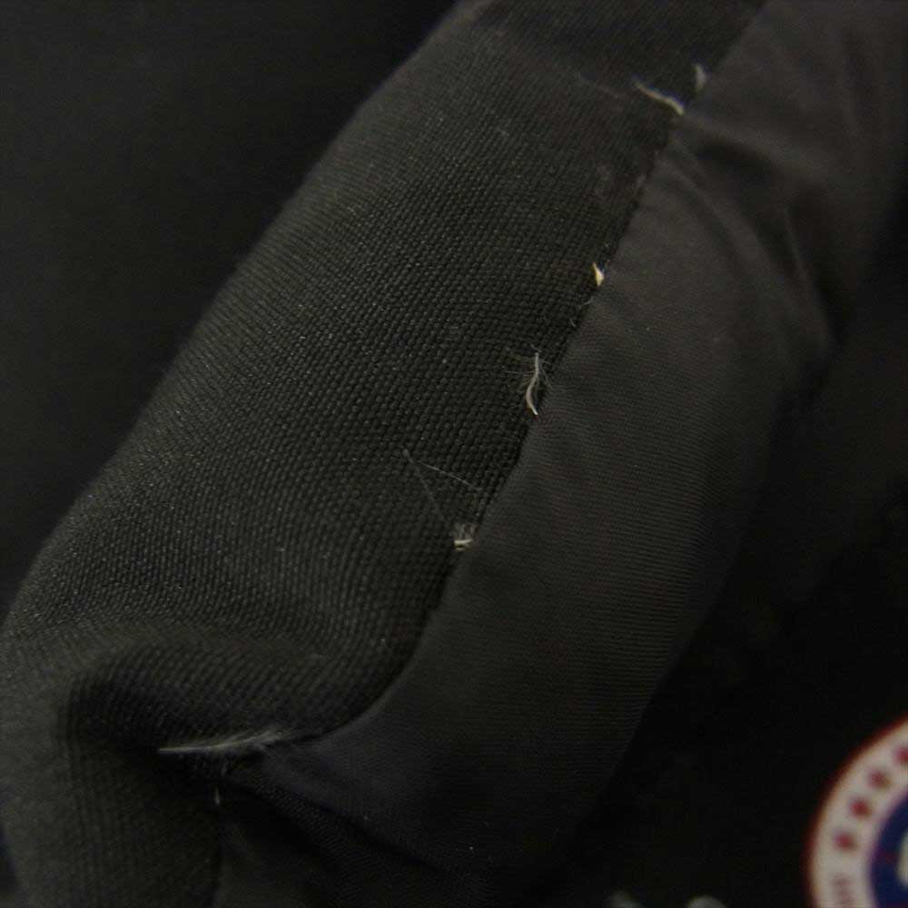 CANADA GOOSE カナダグース 4131JM　 国内正規品 グリフィンタグ WINDSOR VEST ウィンザー ダウン ベスト ブラック系 M【中古】