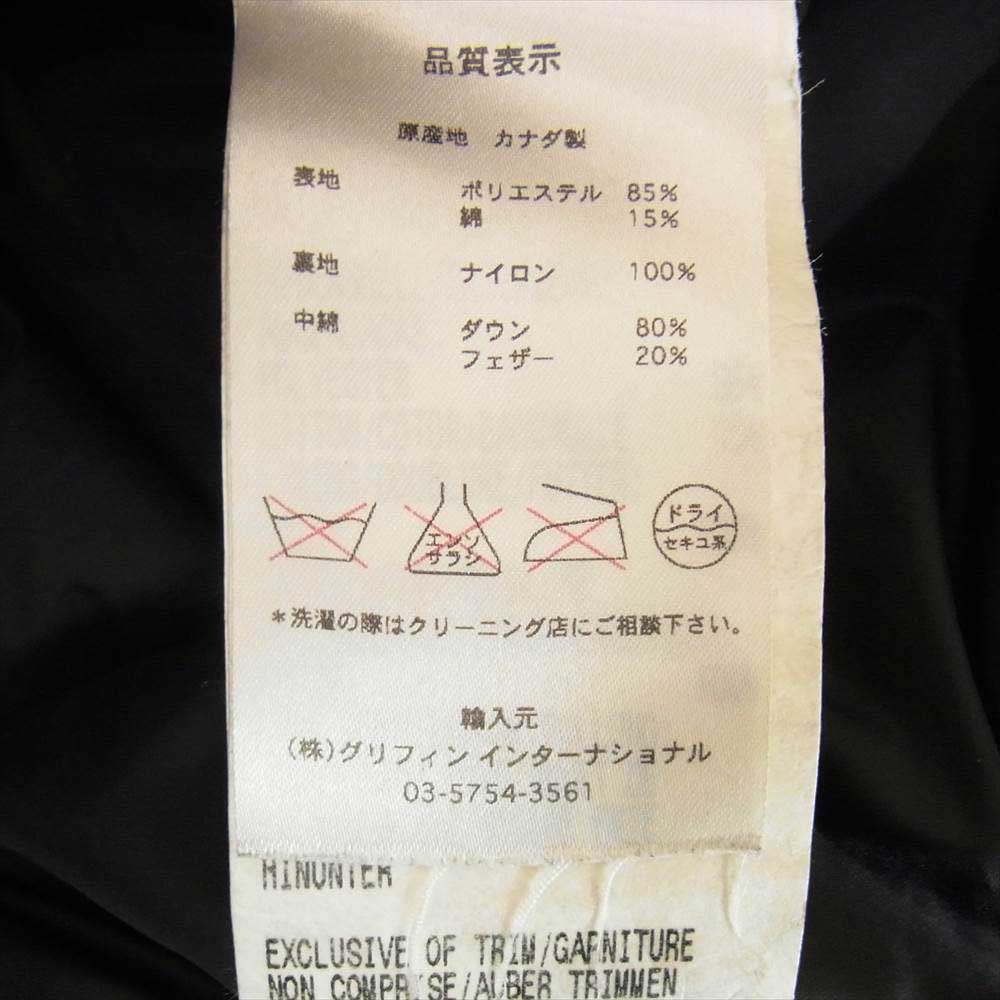 CANADA GOOSE カナダグース 4131JM　 国内正規品 グリフィンタグ WINDSOR VEST ウィンザー ダウン ベスト ブラック系 M【中古】