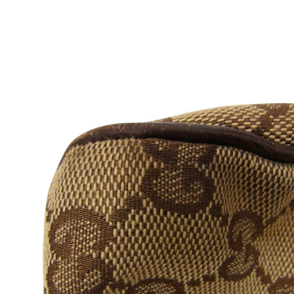 GUCCI グッチ 121023 GGキャンバス トート ハンド バッグ ブラウン系【中古】