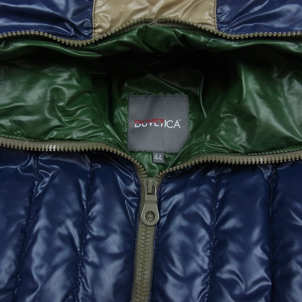 DUVETICA デュベティカ U.2140.00-1035R Zanclo ザンクロ ダウン ジャケット ネイビー系 44【中古】