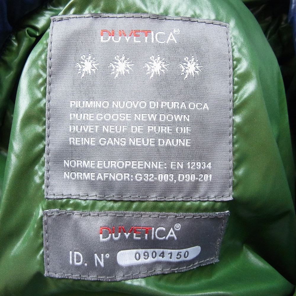 DUVETICA デュベティカ U.2140.00-1035R Zanclo ザンクロ ダウン ジャケット ネイビー系 44【中古】