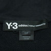 Yohji Yamamoto ヨウジヤマモト CY6900 Y-3 ワイスリー CLASSIC HOODIE クラシック ロゴ プリント ジップ フーディー パーカー ブラック系 S【中古】