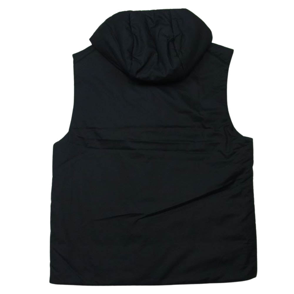 Yohji Yamamoto ヨウジヤマモト 19AW FL8994 Y-3 ワイスリー ADIZERO HOODED VEST ナイロン フーデッド パテッド ベスト ブラック系 S【中古】