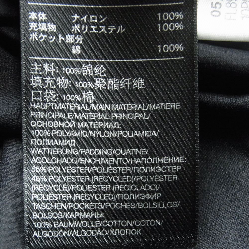 Yohji Yamamoto ヨウジヤマモト 19AW FL8994 Y-3 ワイスリー ADIZERO HOODED VEST ナイロン フーデッド パテッド ベスト ブラック系 S【中古】