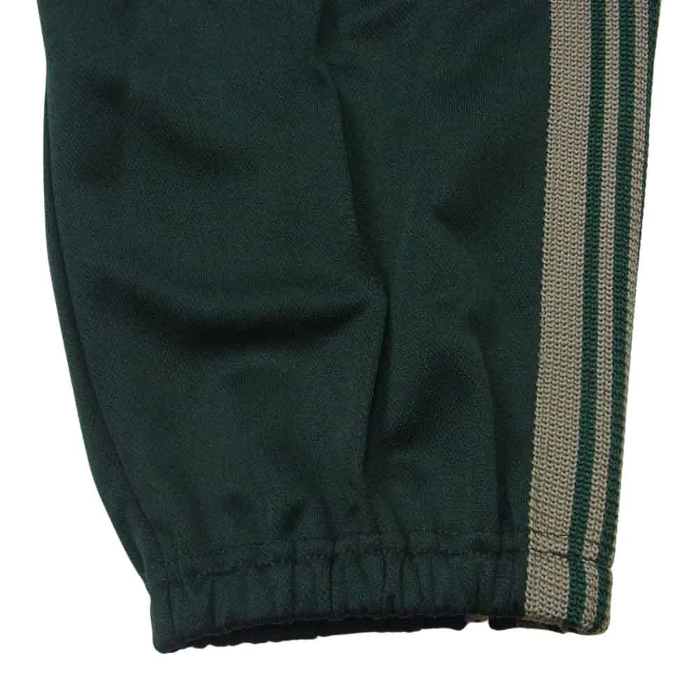 Needles ニードルス J0226 Zipped Track Pants ジップ トラック パンツ 日本製 ダークグリーン系 XS【中古】