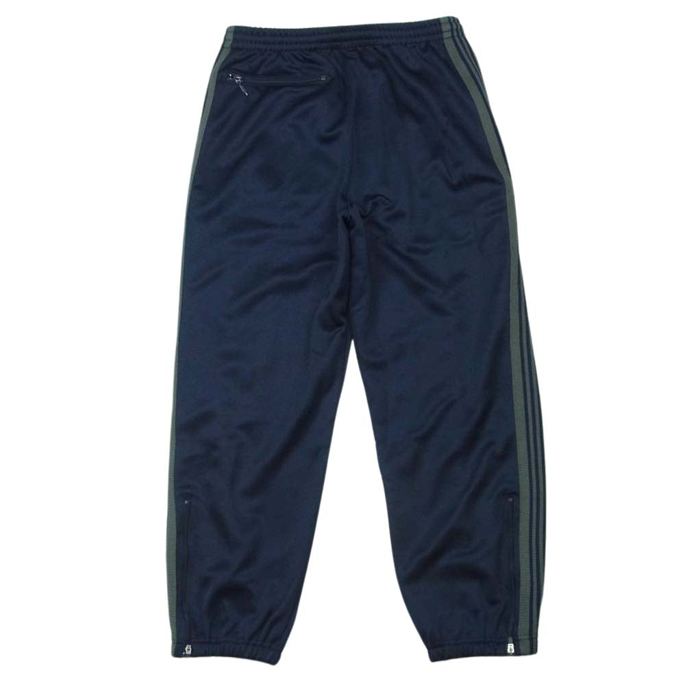 Needles ニードルス J0226 Zipped Track Pants ジップ トラック パンツ 日本製 ネイビー系 XS【中古】