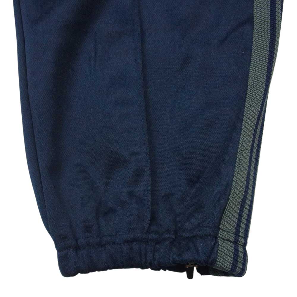 Needles ニードルス J0226 Zipped Track Pants ジップ トラック パンツ 日本製 ネイビー系 XS【中古】