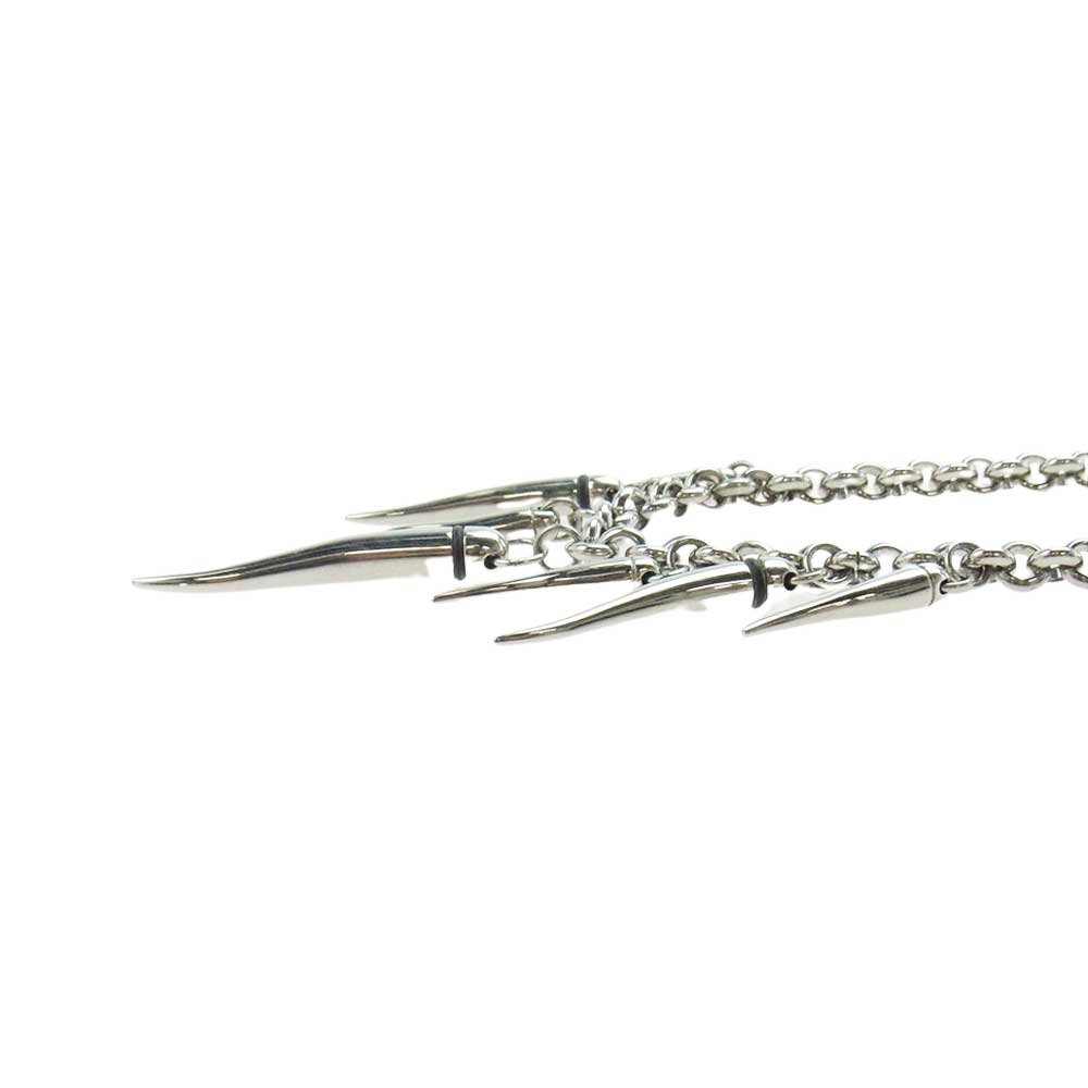 ドルチェ&ガッバーナ コルノ ネックレス チョーカー シルバー系【中古】