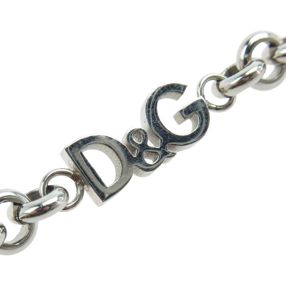 ドルチェ&ガッバーナ コルノ ネックレス チョーカー シルバー系【中古】