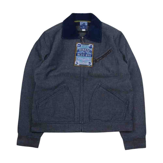 JELADO ジェラード IP43446 PIRATE OF BLUE DIE OFF BEAT オフビート インディゴ ジャケット インディゴブルー系 L【新古品】【未使用】【中古】