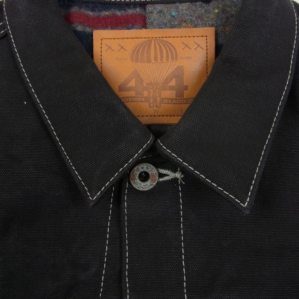 JELADO ジェラード JP53405 44 Dack Jacket 44 ヴィンテージ加工 ダック ジャケット Smoke Black ブラック系 L【美品】【中古】