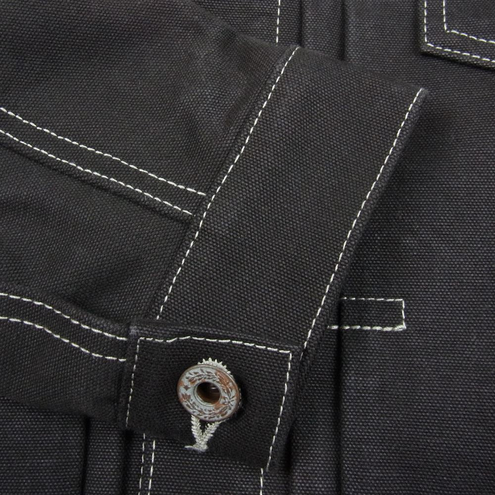 JELADO ジェラード JP53405 44 Dack Jacket 44 ヴィンテージ加工 ダック ジャケット Smoke Black ブラック系 L【美品】【中古】
