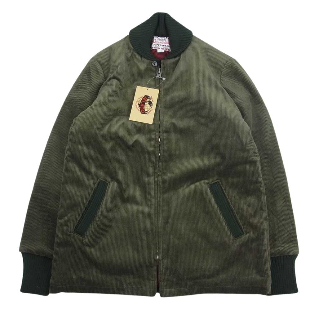 JELADO ジェラード SG63406 Pharaoh Jacket Corduroy ファラオ ジャケット コーデュロイ Olive カーキ系 S【新古品】【未使用】【中古】
