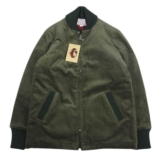JELADO ジェラード SG63406 Pharaoh Jacket Corduroy ファラオ ジャケット コーデュロイ Olive カーキ系 S【新古品】【未使用】【中古】