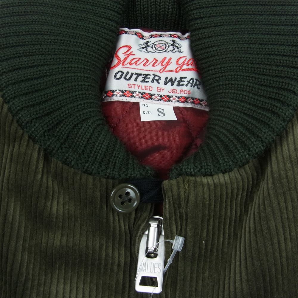JELADO ジェラード SG63406 Pharaoh Jacket Corduroy ファラオ ジャケット コーデュロイ Olive カーキ系 S【新古品】【未使用】【中古】