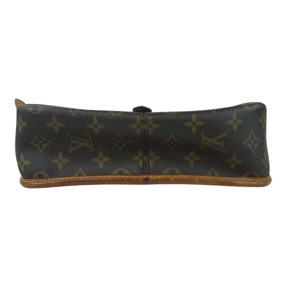 LOUIS VUITTON ルイ・ヴィトン M42250 モノグラム ソローニュ 斜め掛け ショルダー バッグ フランス製 ブラウン系【中古】