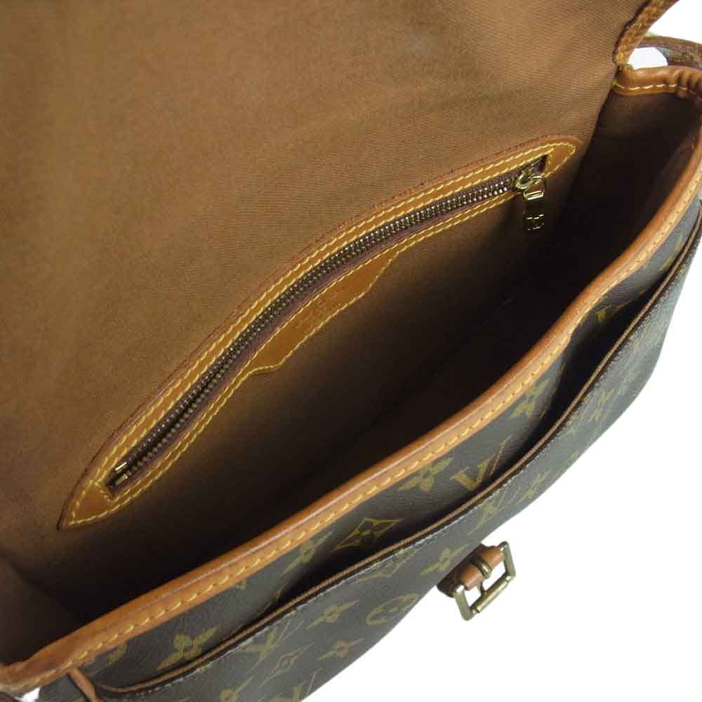 LOUIS VUITTON ルイ・ヴィトン M42250 モノグラム ソローニュ 斜め掛け ショルダー バッグ フランス製 ブラウン系【中古】