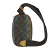 LOUIS VUITTON ルイ・ヴィトン M51870 モノグラム ポシェット ガンジュ 斜め掛け ショルダー バッグ ブラウン系【中古】