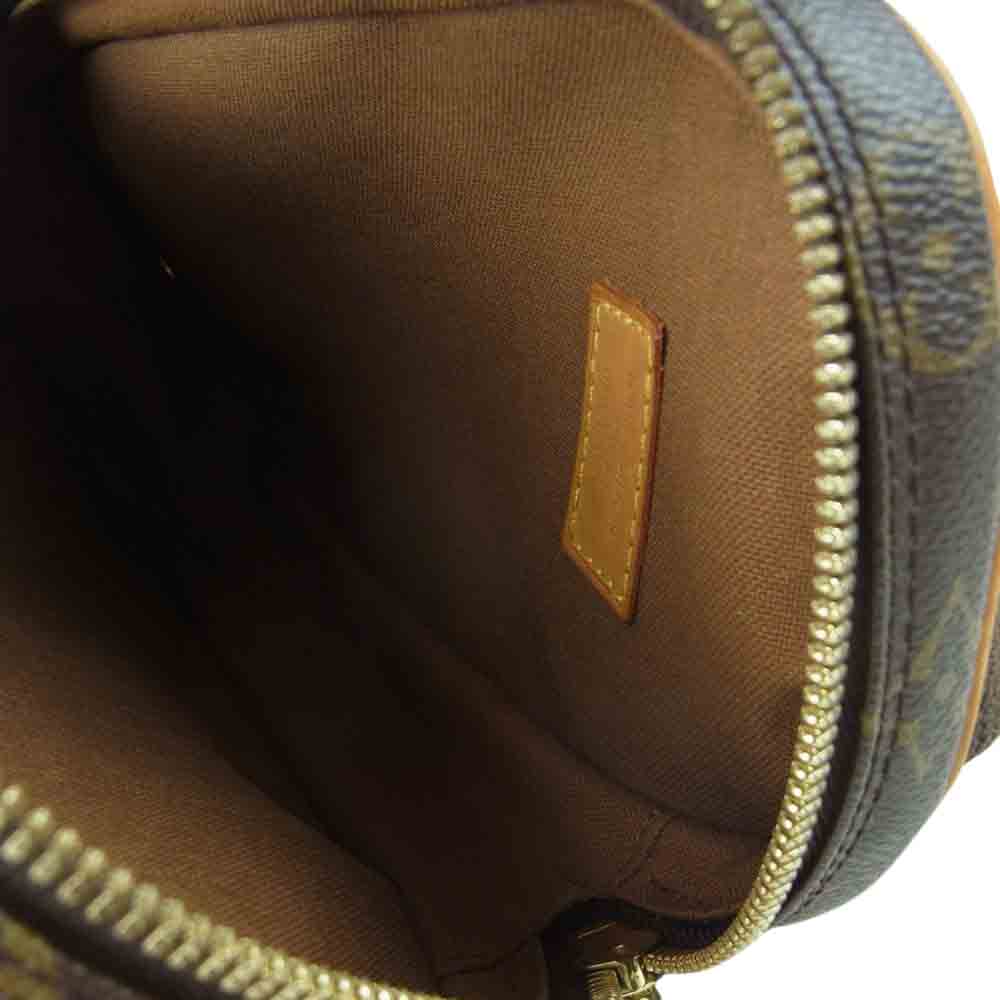 LOUIS VUITTON ルイ・ヴィトン M51870 モノグラム ポシェット ガンジュ 斜め掛け ショルダー バッグ ブラウン系【中古】
