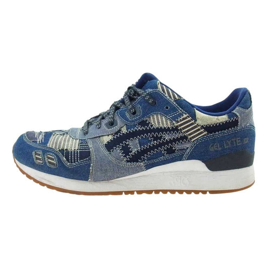 asics アシックス HN7T0 GEL-LYTE 3 ゲル ライト スニーカー  ブルー系 28.0cm【中古】