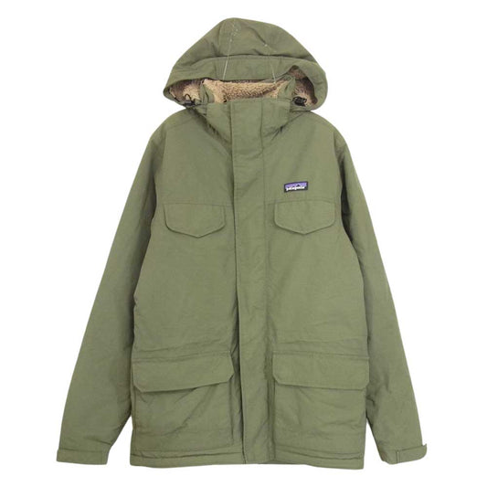 patagonia パタゴニア 17AW 27021 Isthmus Parka イスマス ナイロン フリース ジャケット カーキ系 XS【中古】