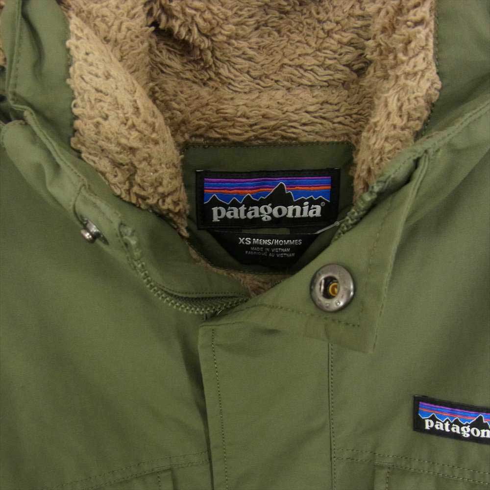 patagonia パタゴニア 17AW 27021 Isthmus Parka イスマス ナイロン フリース ジャケット カーキ系 XS【中古】