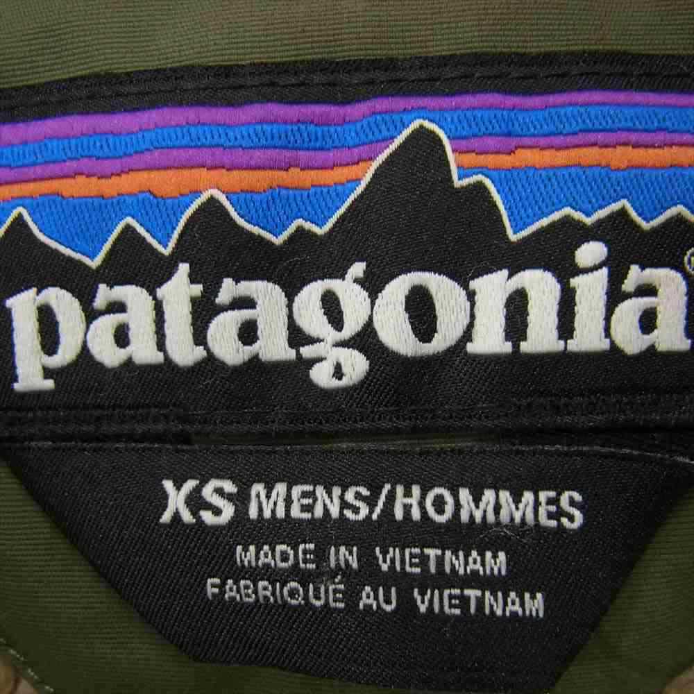 patagonia パタゴニア 17AW 27021 Isthmus Parka イスマス ナイロン フリース ジャケット カーキ系 XS【中古】