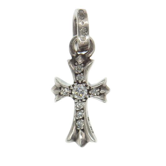 CHROME HEARTS クロムハーツ（原本無） ベイビー ファット チャーム パヴェダイヤ ベビーファット ペンダントトップ シルバー系【中古】