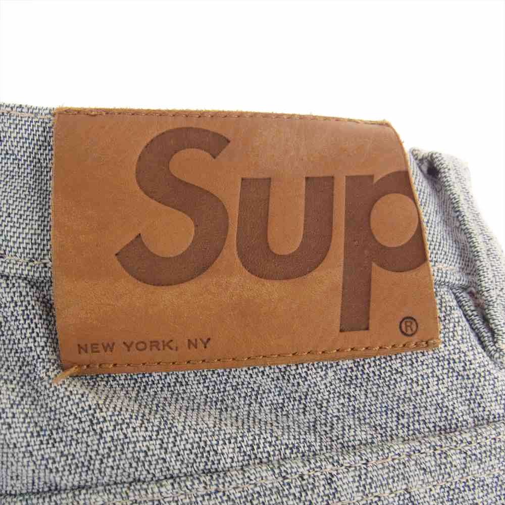 Supreme シュプリーム 20AW Aerial Tapestry Regular Jean エアリアル タペストリー レギュラー ジーンズ デニムパンツ インディゴブルー系 34【中古】