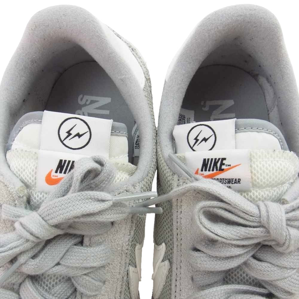 NIKE ナイキ DH2684 001 × Sacai FRAGMENT LD WAFFLE サカイ フラグメント ワッフル ローカット スニーカー グレー系 28.5cm【中古】