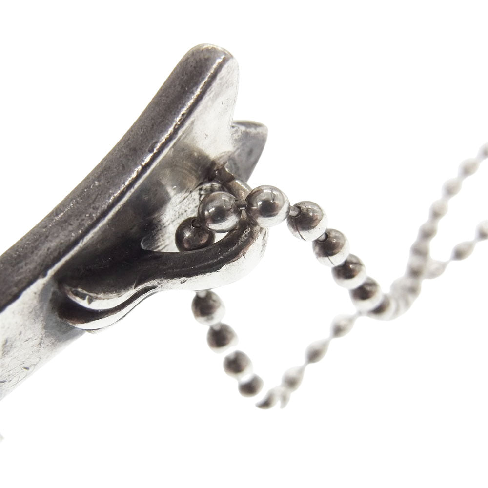 CHROME HEARTS クロムハーツ（原本無） CH CRS LG ラージ CHクロス ペンダント トップ シルバー系【中古】