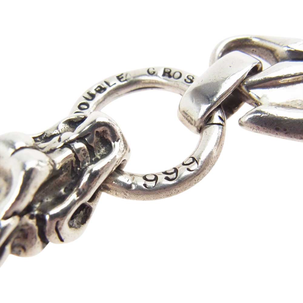 TRAVIS WALKER トラヴィスワーカー ギャラ付き New Hook 2Gargoyles & Meat Links Wallet Chain ニューフック 2ガーゴイル ミートリンク ウォレットチェーン シルバー系【中古】