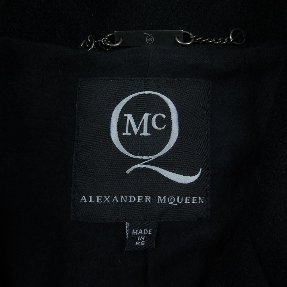 Alexander McQueen アレキサンダーマックイーン ウール Pコート Alexander McQueen アレキサンダーマックイーン ウール Pコート