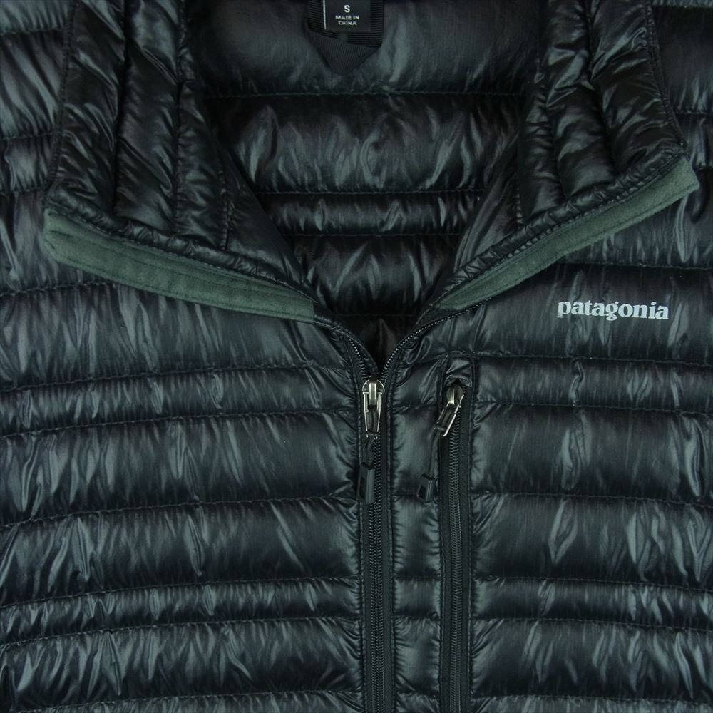 patagonia パタゴニア 84756 ウルトラライト ダウン ジャケット ナイロン 中国製 ブラック系 S【中古】