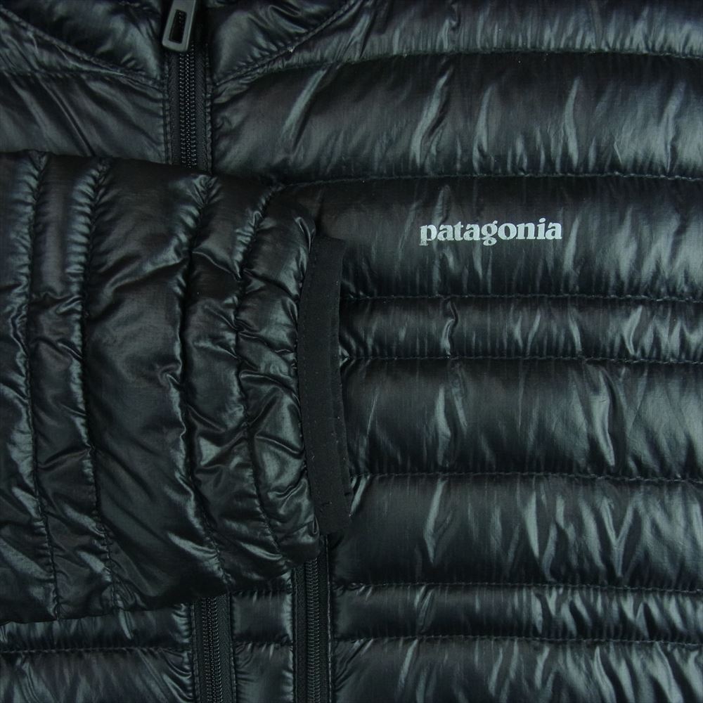 patagonia パタゴニア 84756 ウルトラライト ダウン ジャケット ナイロン 中国製 ブラック系 S【中古】