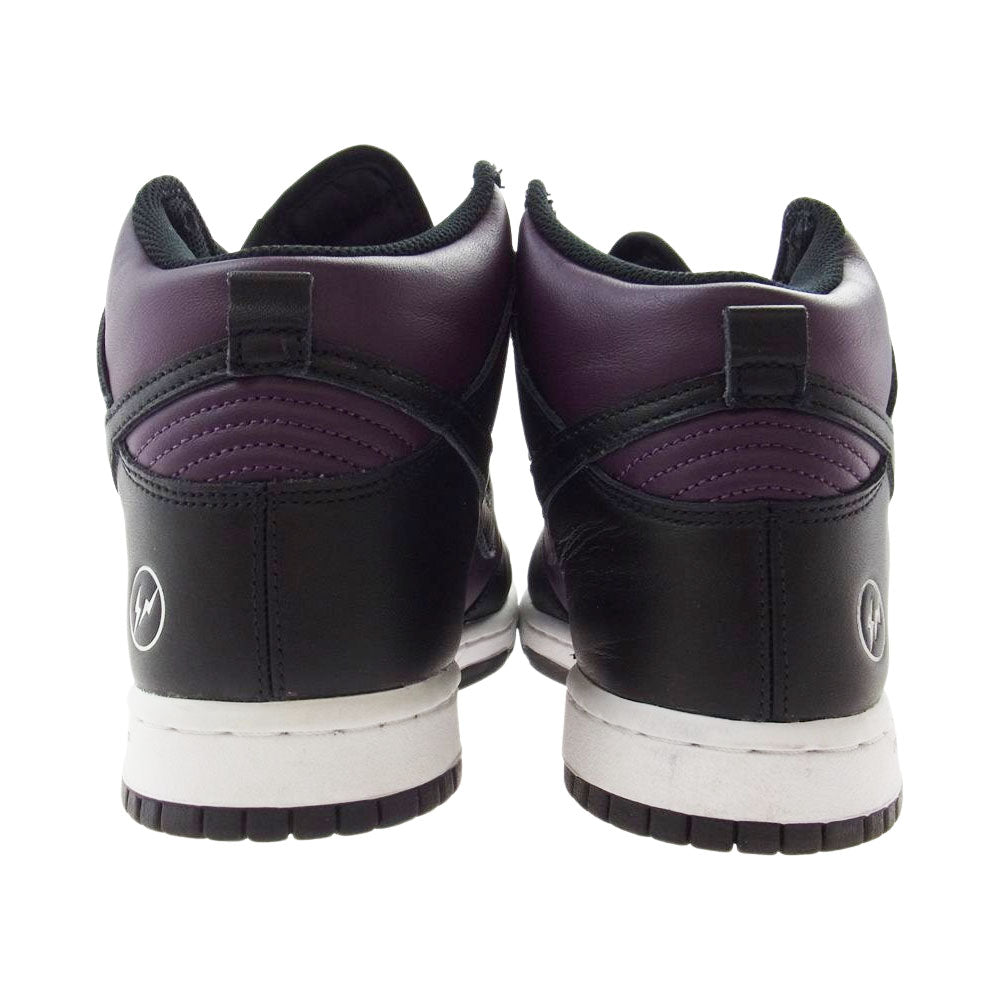 NIKE ナイキ DUNK HI F FRAGMENT DESIGN ダンク フラグメント デザイン スニーカー パープル系 26.5cm(US8.5)【中古】