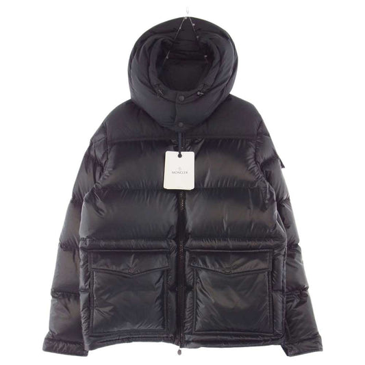MONCLER モンクレール 22AW H20911A00255 MASAYA マサヤ ショート ダウン ジャケット ネイビー系 4【新古品】【未使用】【中古】