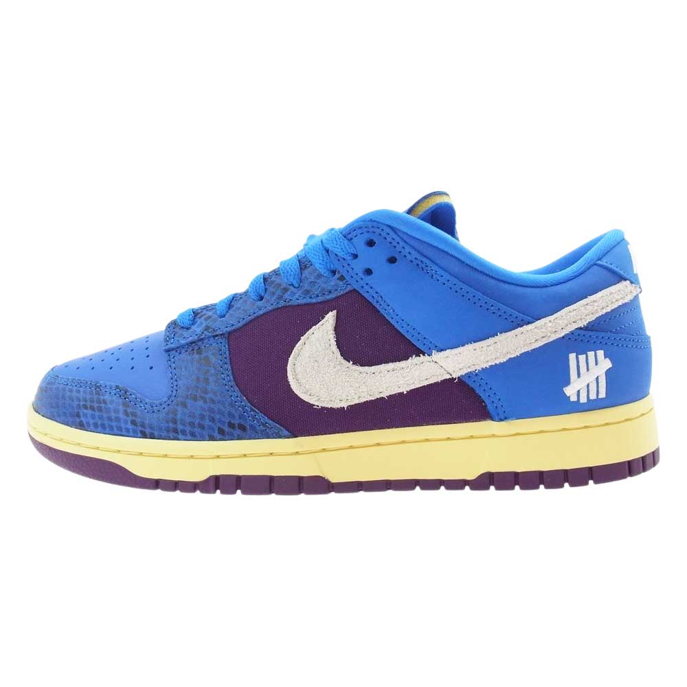 NIKE ナイキ × UNDEFEATED アンディフィーテッド DH6508-400 DUNK LOW SP "DUNK VS AF-1 PACK ダンクロー スニーカー ブルー系 27cm【極上美品】【中古】