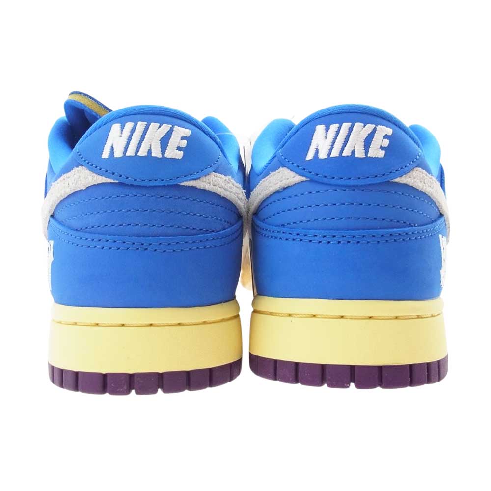 NIKE ナイキ × UNDEFEATED アンディフィーテッド DH6508-400 DUNK LOW SP "DUNK VS AF-1 PACK ダンクロー スニーカー ブルー系 27cm【極上美品】【中古】