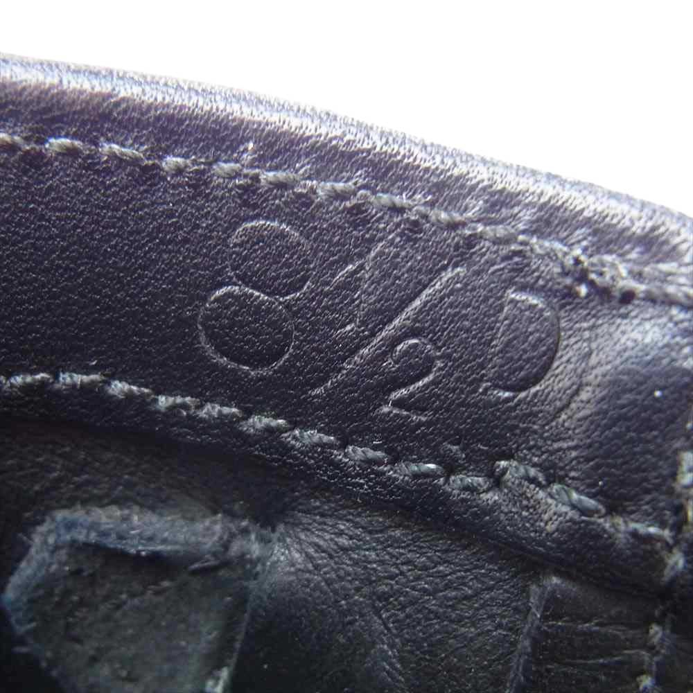 VIBERG ヴァイバーグ ブラックラフアウト レザー エンジニア ブーツ  ブラック系 26.5cm【中古】