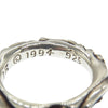 CHROME HEARTS クロムハーツ（原本無） SCRL BAND スクロール バンド リング シルバー系 11号【中古】